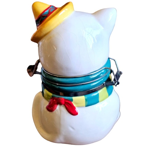 Sombrero Wearing Chihuahua By Boston Warehouse Hinged Treat Storage Jar - Picture 4 of 8